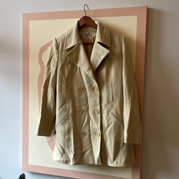 In the style of Hermes Trench Coat medium - Picture 1 of 10